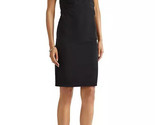 Lauren Ralph Lauren Women&#39;s Crepe Off-the-Shoulder Cocktail Dress Black-... - $79.99