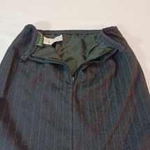 Harve Benard By Bernard Holtzman Women's Back Zipper Gray Wool Skirt Size 12P image 9