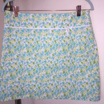 LILLY PULITZER TIP TOE TULIPS LINED SKIRT SZ 8 - PERFECT CONDITION - £28.15 GBP