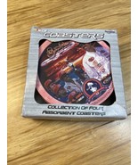 NEW NASCAR Richard Petty Absorbent Coasters #43 Auto Racing KG JD - £15.50 GBP