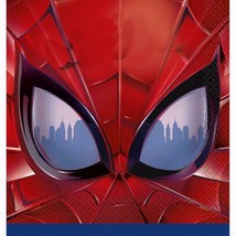 Spider Man Marvel Lunch Napkins 16 Per Package Spiderman Party Supplies New - £2.96 GBP