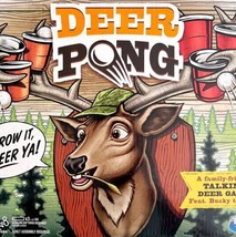 Deer Pong NEW OB Hasbro Party Game Complete Partially Sealed Parts 2020 BGS - £23.76 GBP