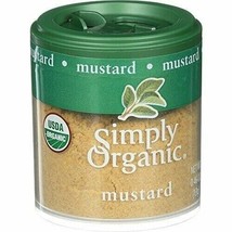 Simply Organic Mustard Seed Ground ORGANIC 0.46 oz. Mini Spice - £7.68 GBP