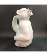 Polar Bear Pitcher By R.E.M.O, Italy 9&quot; Tall, Hand-Painted c.1975  - $76.46 CAD