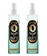 2 PK Ouro Biphasic Hair Therapy Treatment (Sulfate &amp; Paraben Free) 8.12 oz - £23.67 GBP