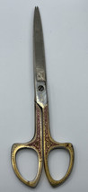 Baron Solingen Germany Scissors Red/Gold Tone 9” - $44.50