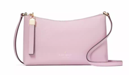 New Kate Spade Sadie Crossbody Saffiano Leather Quartz Pink with Dust bag - £66.97 GBP