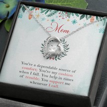 MOTHER DAY, To My Mother. Heart Necklace, Jewelry Gift For Mom From Daughter. - £30.89 GBP+