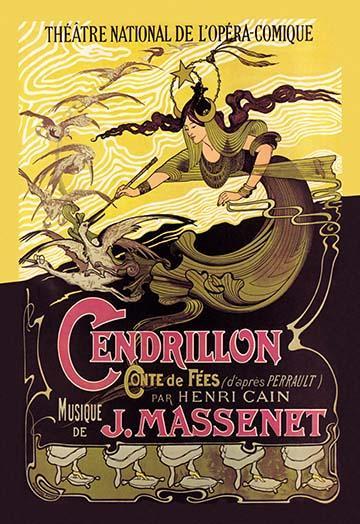 Primary image for Cendrillon: Theatre National de l'Opera-Comique 20 x 30 Poster