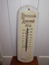 Vintage 1926 Burpee’s Annual Metal Thermometer - $1,384.01 MXN