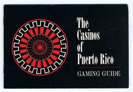 Casinos of Puerto Rico Gaming Guide La Concha Hotel 1970&#39;s San Juan  - £26.67 GBP