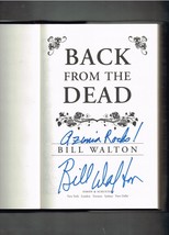 Back from the Dead by Bill Walton Signed Autographed Hardcover Book NBA HOF - £376.53 GBP