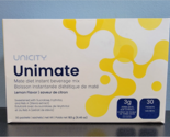 Unicity Unimate Diet Instant Beverage Mix Lemon 30 Packets - New! Exp 11... - £85.29 GBP