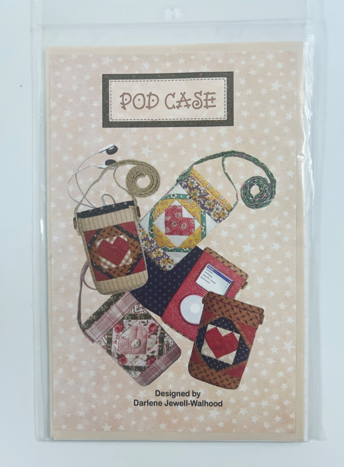 Vintage Pattern For Making A Pod Case By Darlene Jewell-Walhood - $9.89