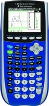 Texas Instruments Ti-84 Plus C Silver Edition Graphing Calculator With, Blue - £79.97 GBP