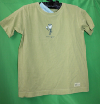Life Is Good Girls Size Youth Medium 10 Green Ice Cream Dude T Shirt - £19.83 GBP