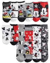 Disney Mickey Minnie Mouse 12 pack of 12 days of Christmas Socks  Womens - £22.95 GBP