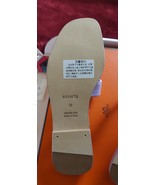 New HERMES Orange Leather Oran Flat Slides Free Shipping EU Size 39 US s... - $635.51 CAD