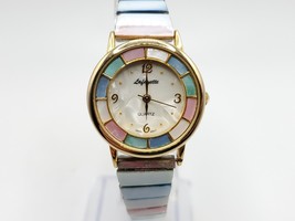 Lafayette Watch Women New Battery Colored Stones 27mm MOP Dial - £25.17 GBP