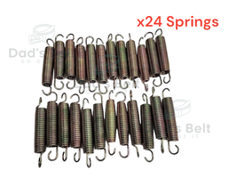24 Copper 5.5&quot; Trampoline Springs Galvanized Heavy-Duty Steel - £22.42 GBP