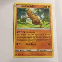 2017 Sudowoodo Pokemon Basic Card 66/145 - £2.23 GBP