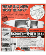 1941 Chief Eaglebeak Mead OK-4 Kayak Advertisement Boating Fishing Suppl... - $34.23 CAD