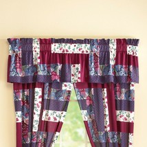 Caledonia ~ Patchwork ~ Window Valance ~ Multicolor ~ Polyester/Cotton - $14.96