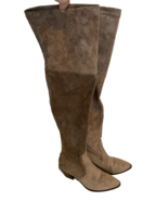 Thursday Boot Co. Women&#39;s Over-the-Knee Faux Suede Boots Light Brown Siz... - €48,78 EUR
