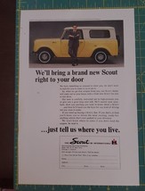 1960's Magazine Ad The Scout by International Harvester 2 - $9.49