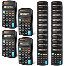 24 Pieces Basic Calculators For Students Small Calculators Pocket Size M... - £56.49 GBP