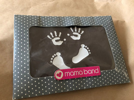 Mama Band Hands &amp; Feet Brown Pregnancy Belly Band Support, Small - £7.31 GBP