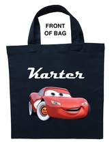 Lightning McQueen Trick or Treat Bag, Personalized Cars Halloween Bag - £12.46 GBP+