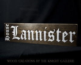 House Lannister / Game of Thrones (inspired) Wall Art - $29.95