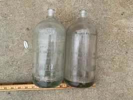 Vintage Seltzer Soda Bottle Shasta Water San Francisco  Clear Los Angele... - £36.40 GBP