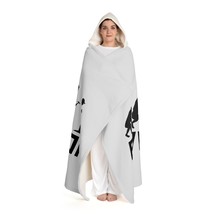 Embrace Cozy Nights with Our Hooded Sherpa Fleece Blanket in Cream - £74.21 GBP+