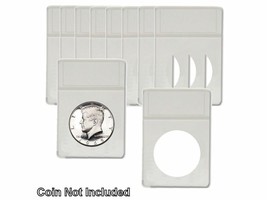 BCW - Half Dollar Foam Inserts for Display Slabs, No Slabs, White - 10 pk - $140.60 MXN