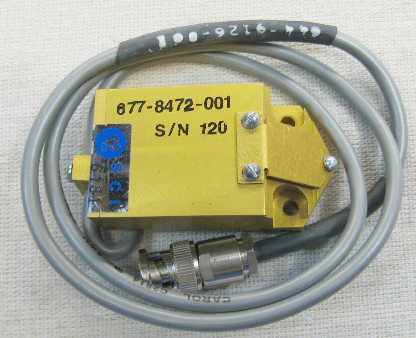 SCI Perkin Elmer Intensity Monitor Non Ht # 677-8472-001 Serial # 120 - $69.99