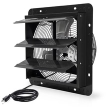 VENTISOL 14 Inch Shutter Exhaust Fan Wall Mounted, Aluminum Blades, with... - $154.99