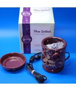 Scentsy Holiday Collection Plum Garland Electric Wax Warmer - New In Box... - $21.98