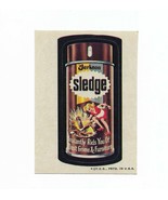 Topps Wacky Packages '73 3rd ser. Sledge furniture polish tan back Pledg... - $19.99