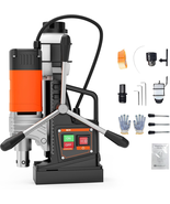 1650W 1.57 in Boring Diameter, 2922Lbf Power Portable Magnetic Drill, 81... - $301.87