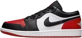 Jordan Mens Basketball Shoes Size 9.5 Color White/Black/Red Low - £121.35 GBP