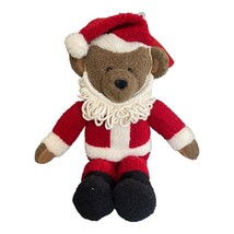 Vintage Hallmark Kris The Bear Santa Claus Plush Stuffed Animal Toy With Tags - £6.32 GBP
