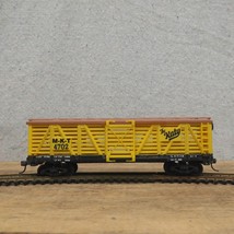 Life-Like HO Scale M-K-T The Katy 4702  Knuckle Coupler Cattle Car weighted - £6.62 GBP