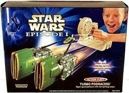 Star Wars Episode I Action Fleet Sparking Turbo Podracers, Gasgano&#39;s Pod... - $69.69