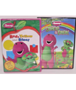 2 New Sealed DVDs Barney the Dinosaur Dinos in the Park, Red, Yellow and... - $240.16 MXN
