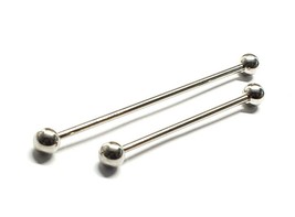 Industrial Scaffold Barbell Piercing 14g (1.6mm) 316L Surgical Steel Cho... - £4.30 GBP+