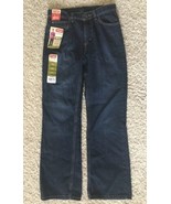 Wrangler Boys Denim 16 Regular Boot Adjustable Waist NWT - $22.42