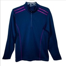 Nike Golf Blue Therma Fit 1/2 Zip Pullover Size Small - £20.15 GBP