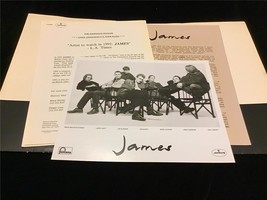 James “Seven” Album Release Orig Press Kit w/Photo, Biography, Press Cli... - £15.18 GBP